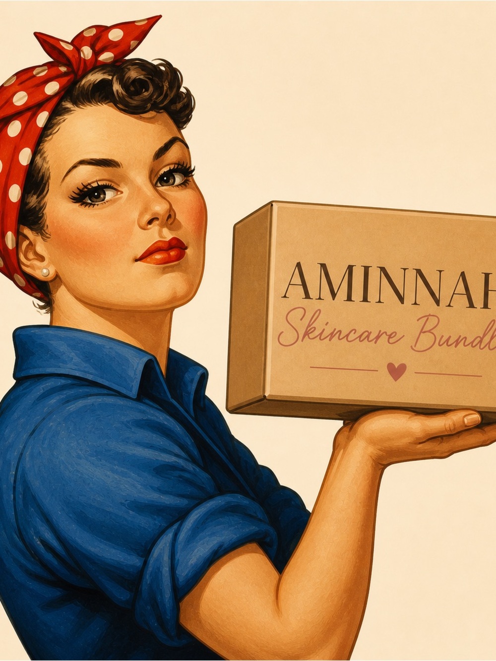 AMINNAH Skincare Bundle Box -